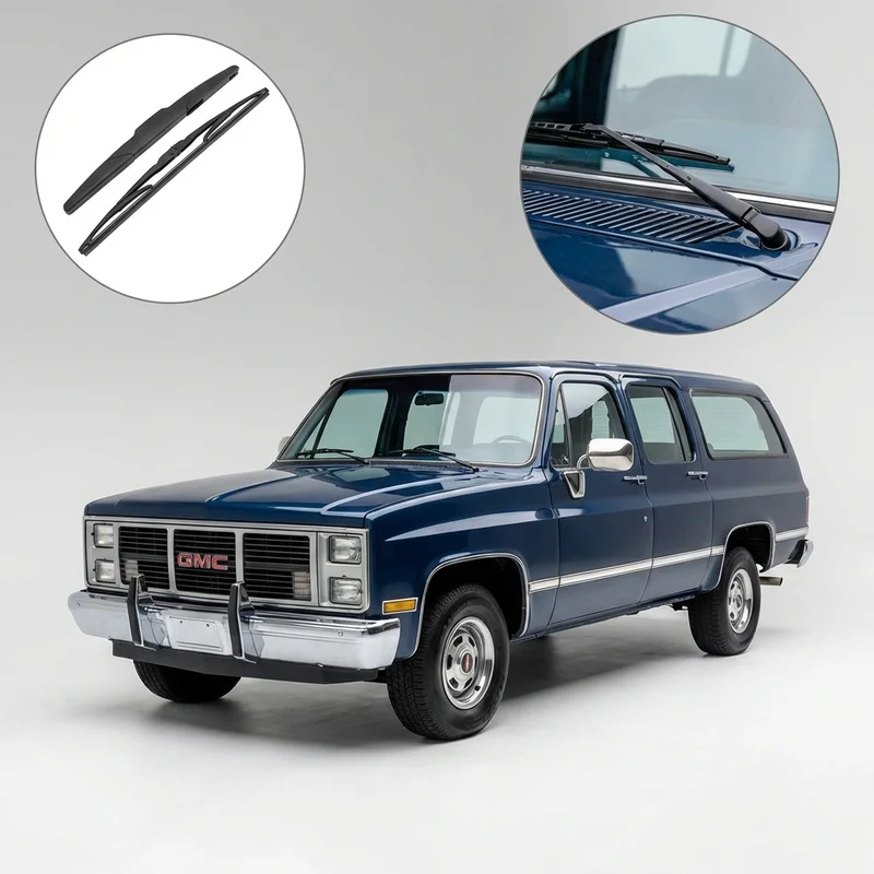 Driver Side Wiper Blade for GMC C15 Suburban (1975 - 1978) - 1